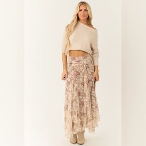 NWT - Desert Sand - Maxi Skirt